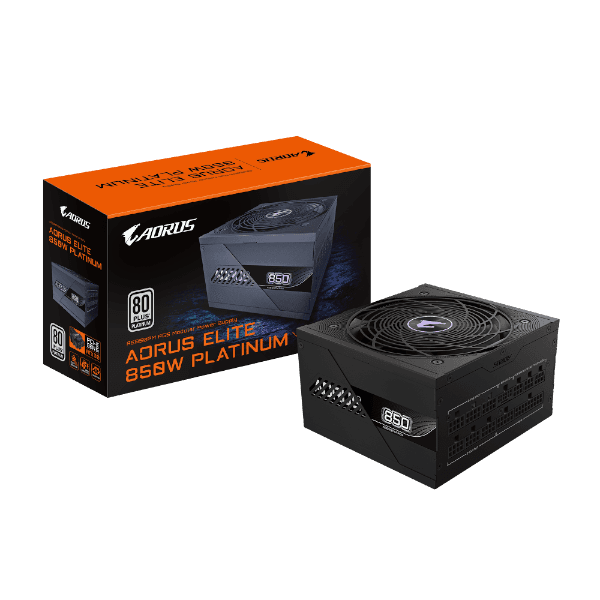 Gigabyte Power supply AORUS ELITE P850W 80 Plus Platinum Modular PCIe 5.0 850W 80+ Platinum — Preview 6