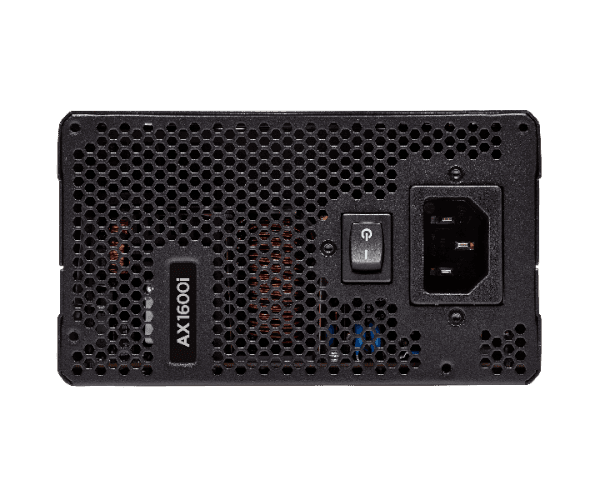 Блок питания Corsair AX1600i 80 plus Titanium Modular 1600W 14CM 80+ Titanium — Миниатюра 3