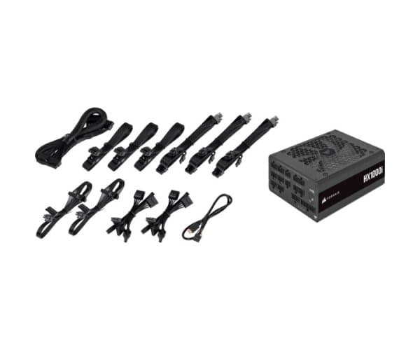 Power supply Corsair HX1000i Fully Modular 80Plus Platinum ATX3.0 PCIE5.0 1000W 80+ Platinum — Preview 4