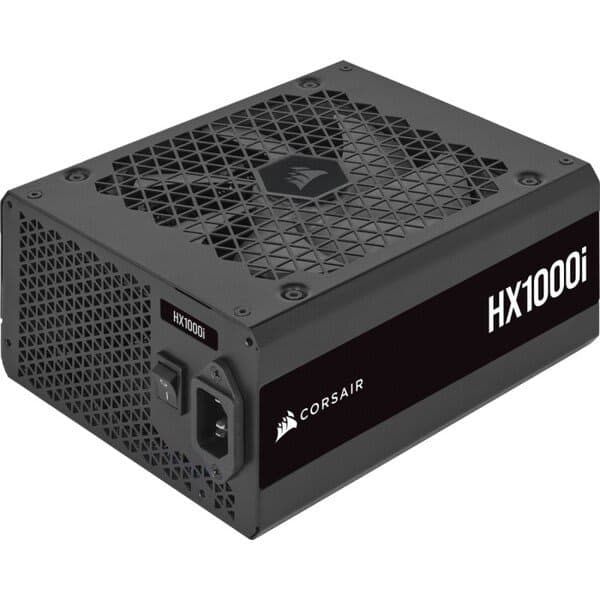 ספק כוח Corsair HX1000i Fully Modular 80Plus Platinum ATX3.0 PCIE5.0 1000W 80+ Platinum