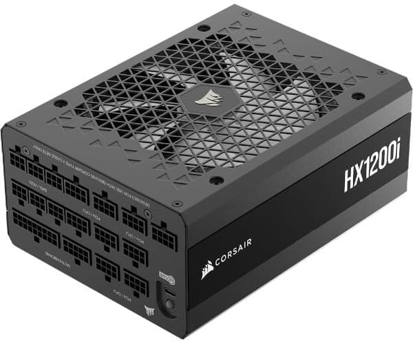 Corsair Блок питания Corasir HX1200i ATX3.1 Full modular 80Plus Platinum Black 1200W 80+ Platinum — Миниатюра 2