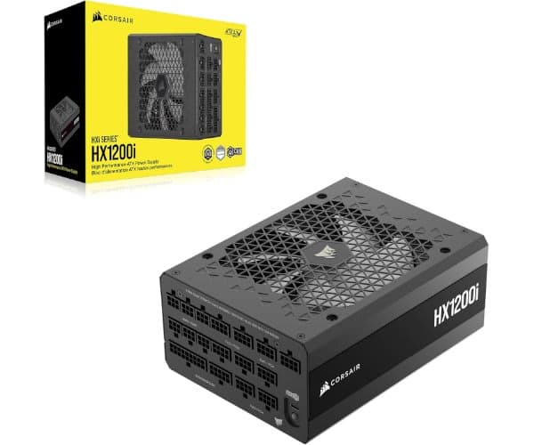 Corsair Блок питания Corasir HX1200i ATX3.1 Full modular 80Plus Platinum Black 1200W 80+ Platinum — Фото 1 | PuzzlePC