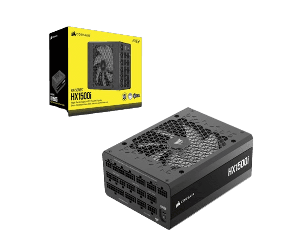 Блок питания Corsair HX1500i 1500W 80 Plus Platinium Fully Modular ATX3.1 80+ Platinum — Фото 1 | PuzzlePC