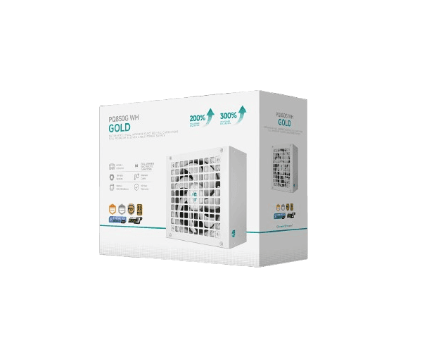 Блок питания DeepCool PN850M 850W Gold Fully Modular Pcie 5.1 White 80+ Gold — Миниатюра 6