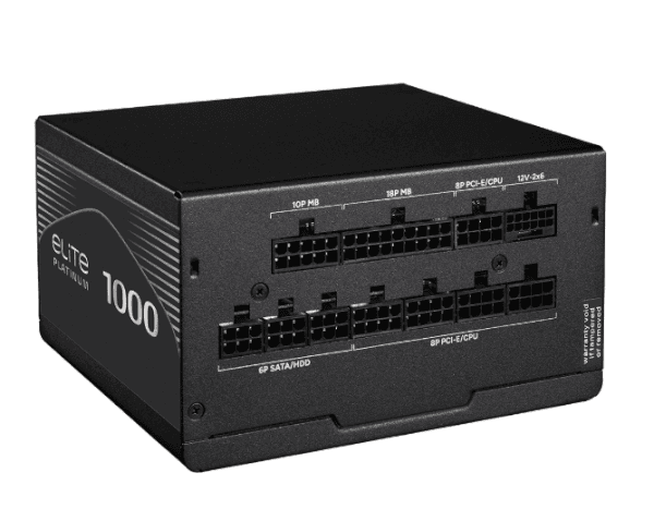 Power supply Cooler Master Elite 80 Plus Platinum 1000W ATX 3. 80+ Platinum — Image 1 | PuzzlePC