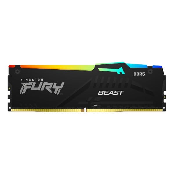 Memory Kingston FURY Beast RGB 16GB DDR5 6000MHz CL36