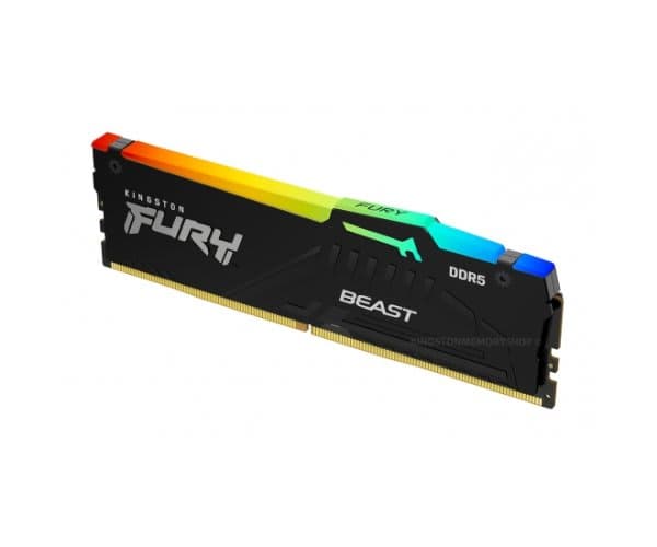 Memory Kingston Fury Beast RGB 2×16GB DDR5 5600MHz CL40 — Preview 4