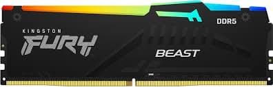 Memory Kingston FURY BEAST RGB 32GB DDR5 5600MHz CL40 — Preview 2