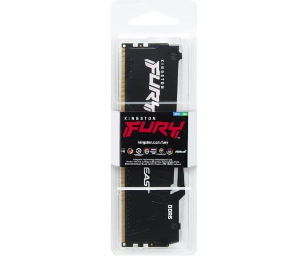 Память Kingston FURY BEAST 16GB DDR5 6000MHz CL30 — Миниатюра 3
