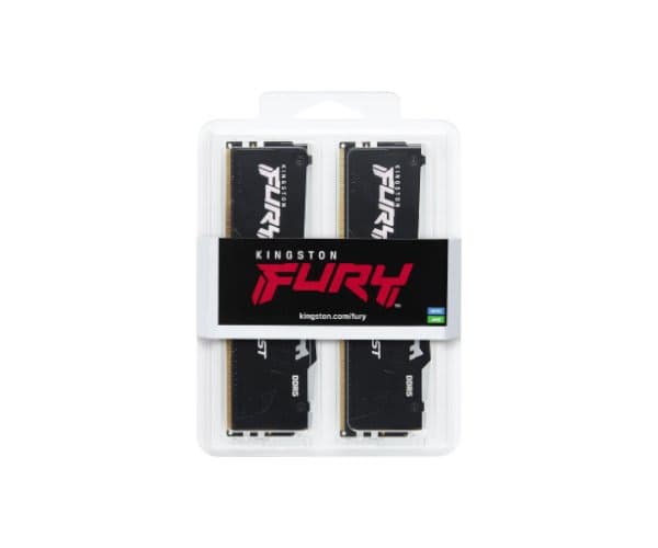 Память Kingston Fury Beast RAM 2×32GB DDR5 6000MHz CL30 — Миниатюра 2