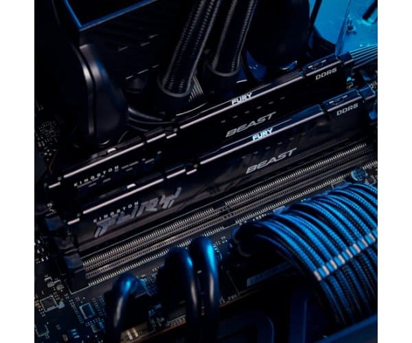 Память Kingston Fury Beast 32GB DDR5 6000MHz CL36 — Миниатюра 3