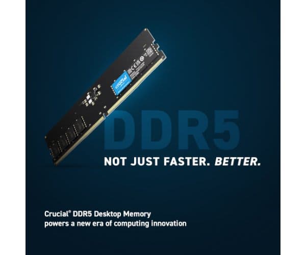Память Crucial 16GB DDR5 5600MHz CL46 — Миниатюра 2