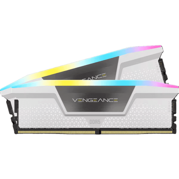Memory Corsair Vengeance RGB White 2×16GB DDR5 5200MHz CL40 — Preview 3