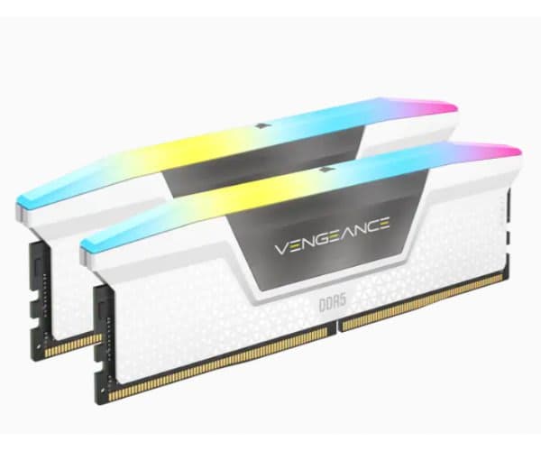 Memory Corsair Vengeance RGB White 2×16GB DDR5 5600MHz CL40 — Preview 2