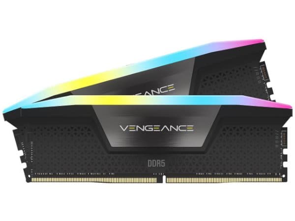 Memory Corsair Vengeance RGB BLK 2×16GB DDR5 6400MHz CL36