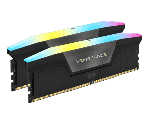 Memory Corsair VENGEANCE RGB 2×32GB DDR5 6000MHz CL30 (CMH64GX5M2B6000C30) — Preview 2