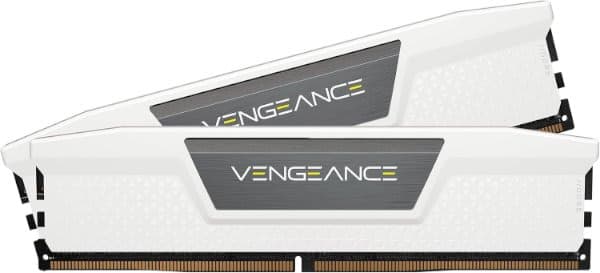 Память Corsair Vengeance White 2×16GB DDR5 6000MHz CL36 (CMK32GX5M2E6000Z36W) — Миниатюра 2
