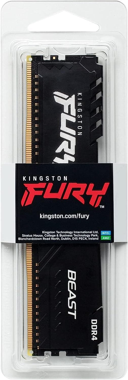 Memory Kingston Fury Beast 16GB DDR4 3200MHz CL16