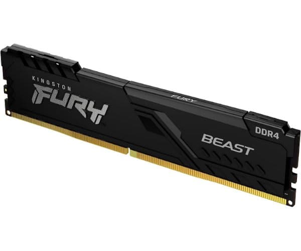 Память Kingston Fury Beast 16GB DDR4 3200MHz CL16 — Миниатюра 5