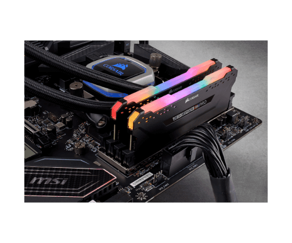 Память Corsair Vengeance RGB PRO 2×16GB DDR4 3200MHz CL16 — Миниатюра 3