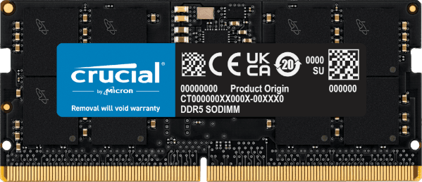 Память Crucial 16GB DDR5 5600MHz CL46 — Миниатюра 2