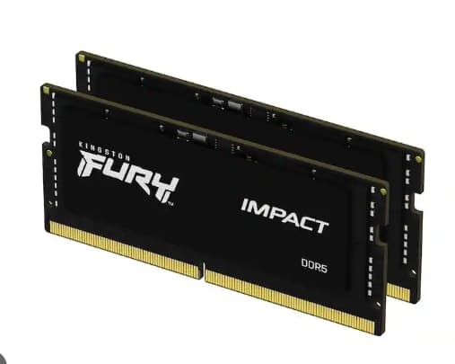 Память Kingston Fury Impact SOD 2×16GB DDR5 6000MHz CL38 — Миниатюра 3
