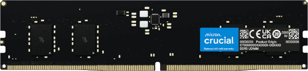 Memory Crucial Desktop Memory 64GB DDR5 5600MHz CL46 — Image 1 | PuzzlePC