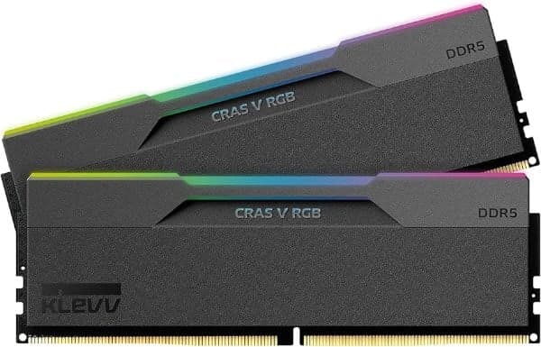 Память KLEVV CRAS V RGB 2×16GB DDR5 6400MHz CL30