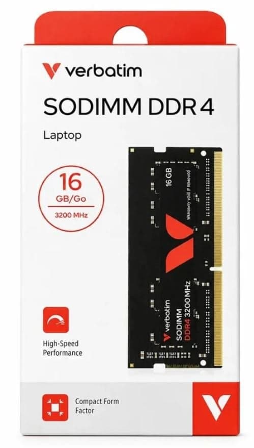 Память Verbatim 16GB DDR4 3200MHz