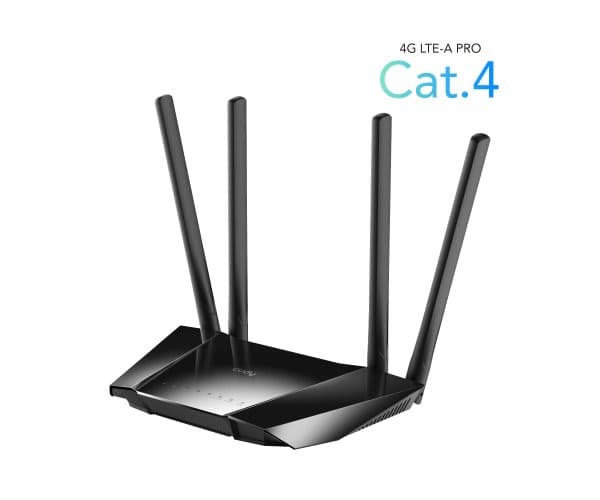 Роутер Cudy LT400 4G LTE 10/100 300Mbps — Миниатюра 3
