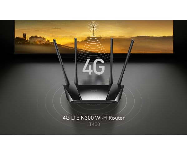 Роутер Cudy LT400 4G LTE 10/100 300Mbps — Миниатюра 2