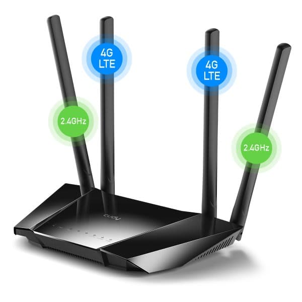 Router Cudy LT400 4G LTE 10/100 300Mbps