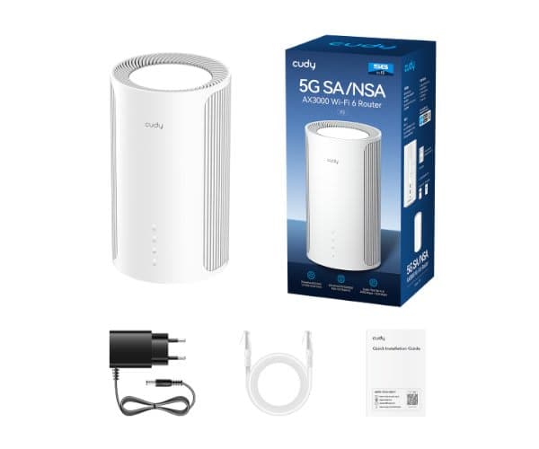 Роутер Cudy P2 5G SA/NSA Cellular AX3000 Wi-Fi 6 Router — Миниатюра 4