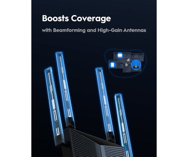 Router CUDY WR3600H Wi-Fi 7 Multi-Mode Router WAN 2.5GBX1 5 Ports — Preview 6