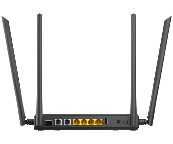 Роутер D-Link DVG-5402G 3G/LTE Support AC1200 4X1GB PORTS — Миниатюра 3