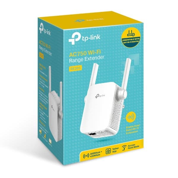 Router TP-Link AC750 WIFI RANGE EXTENDER