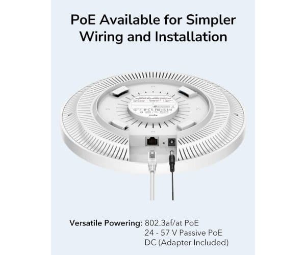 Router Cudy AP1300 Wireless Access Point Mesh Wall Mount — Preview 4
