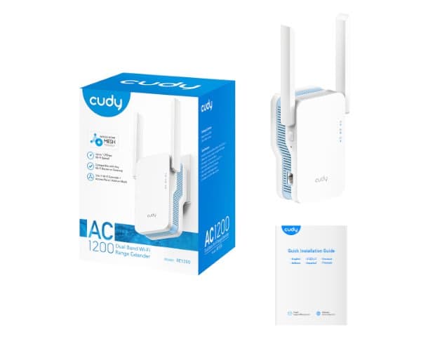 Router Cudy AC1200 Mesh WiFi Extender — Preview 2