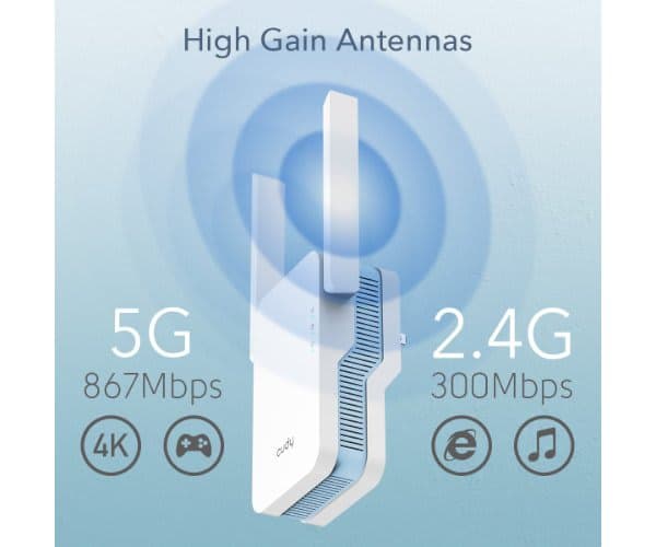 Router Cudy AC1200 Mesh WiFi Extender — Preview 5