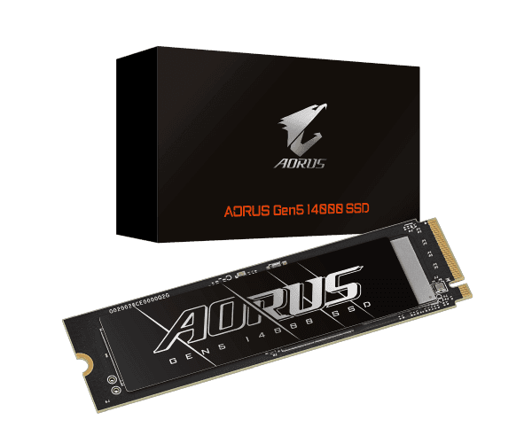 Gigabyte Storage AORUS Gen5 14000 SSD1TB PCI-E 5.0X4 NVMe 2.0 1TB — Preview 4