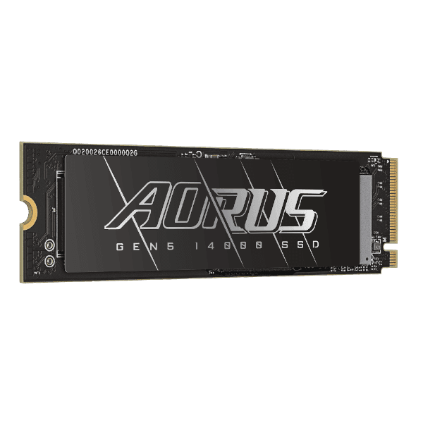 Gigabyte Storage Aorus Gen5 14000 SSD 2TB PCI-E 5.0X4 NVMe 2.0 — Preview 3