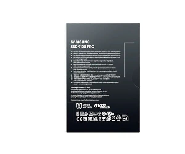 Storage Samsung 9100 PRO 1TB Gen5 M.2 NVME 2.0 14700/13300 RW — Preview 5