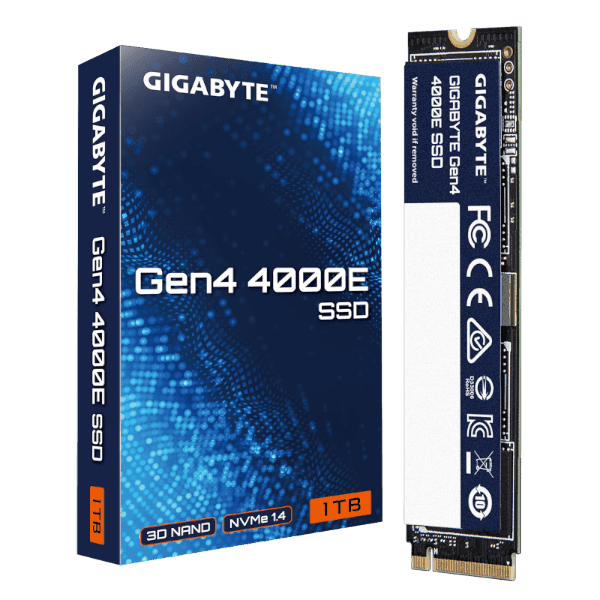Накопитель Gigabyte 4000E 1TB Gen4 SSD NVME 2280