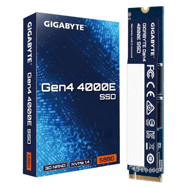 Накопитель Gigabyte 4000E 500GB Gen4 SSD NVME 2280