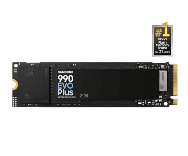 Накопитель Samsung 990 EVO PLUS 2TB up to 7250 read 6300 Write NVMe Gen5 — Фото 1 | PuzzlePC