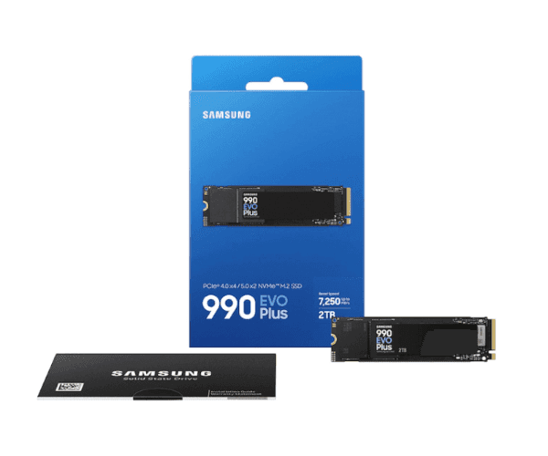 Накопитель Samsung 990 EVO PLUS 2TB up to 7250 read 6300 Write NVMe Gen5 — Миниатюра 4
