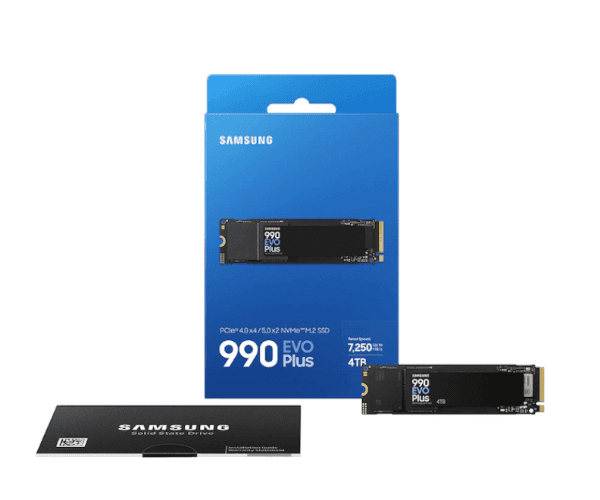 Storage Samsung 990 EVO PLUS 4TB up to 7250 Read 6300 Write NVMe Gen5 — Preview 4