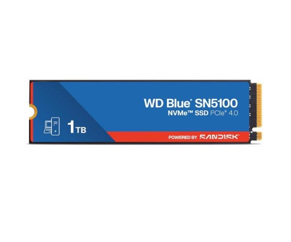 Western Digital Накопитель WD BLUE SN5100 1TB Gen4.0 Up to 7100MB/S Read 2280 NVMe — Фото 1 | PuzzlePC