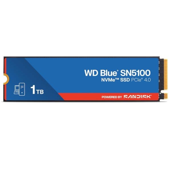 Накопитель WD BLUE SN5100 1TB Gen4.0 Up to 7100MB/S Read 2280 NVMe