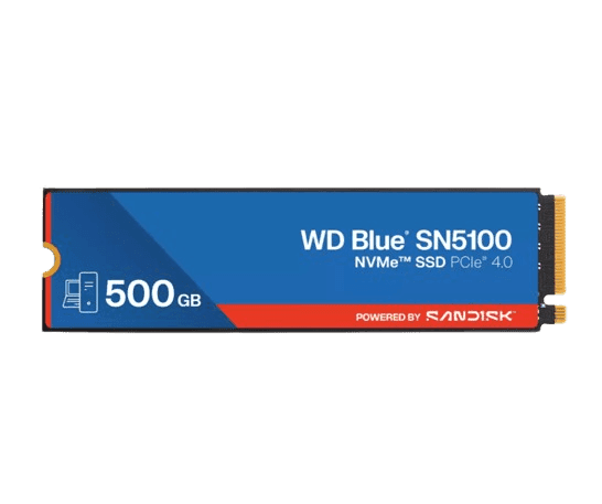 Western Digital Storage WD BLUE SN5100 512GB Gen4.0 Up to 6600MB/S Read 2280 NVMe — Preview 2